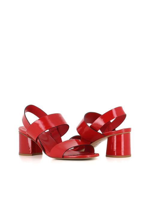 Del Carlo Sandalo 11518 Rosso Donna