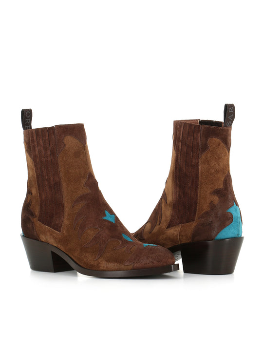 Sartore Texano Sr3645t9 Marrone Donna