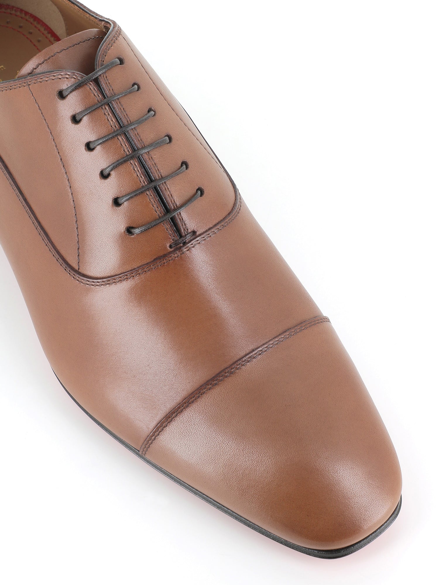  Oxford Greggo Flat Christian Louboutin Uomo Marrone - 5