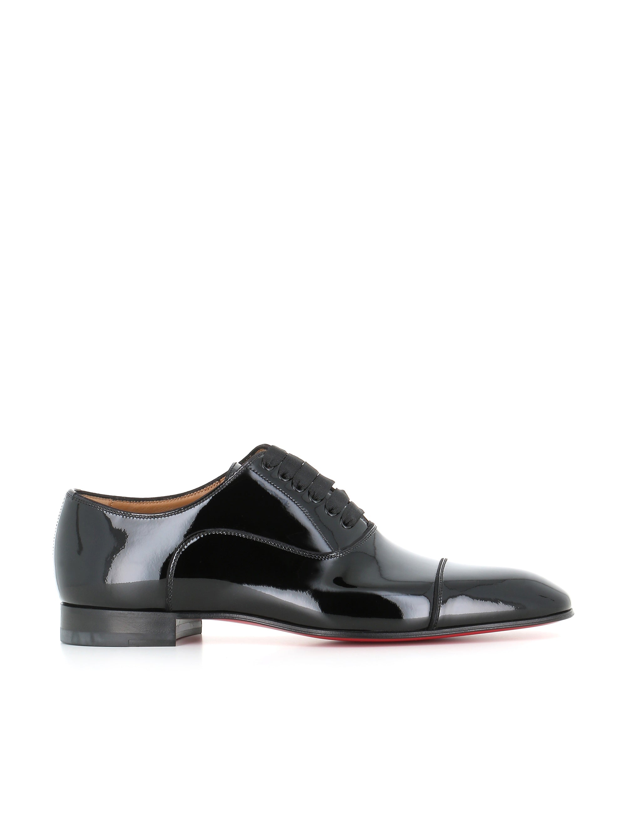  Christian Louboutin Oxford Greggo Flat Nero Uomo - 1
