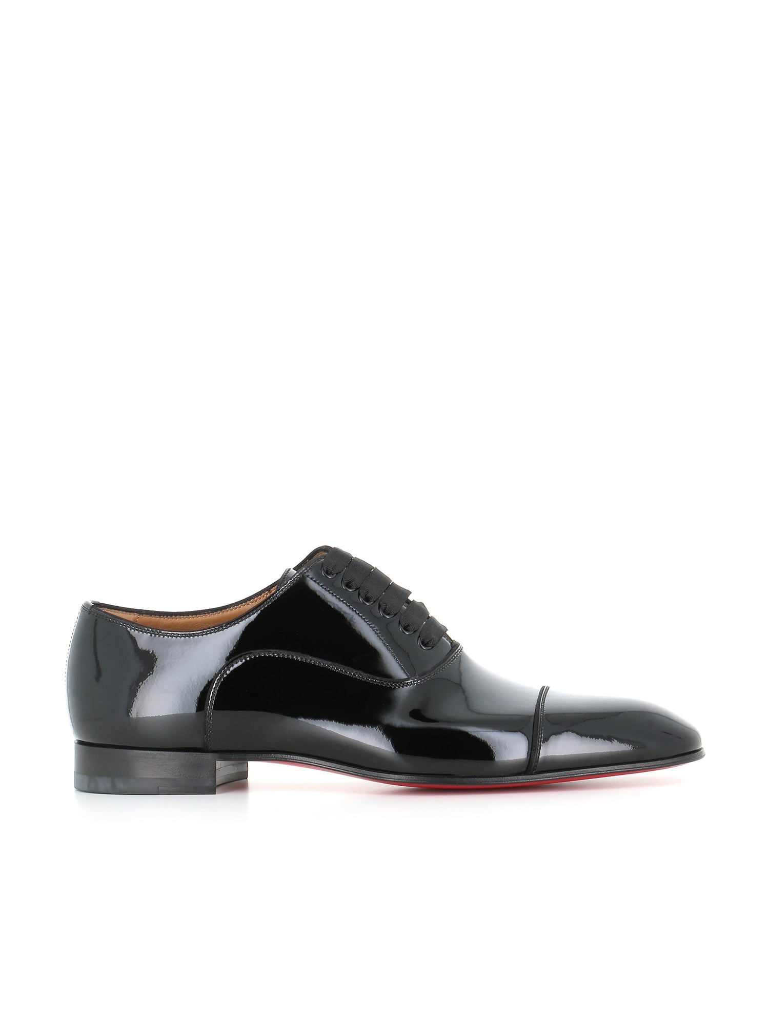  Christian Louboutin Oxford Greggo Flat Nero Uomo - 1