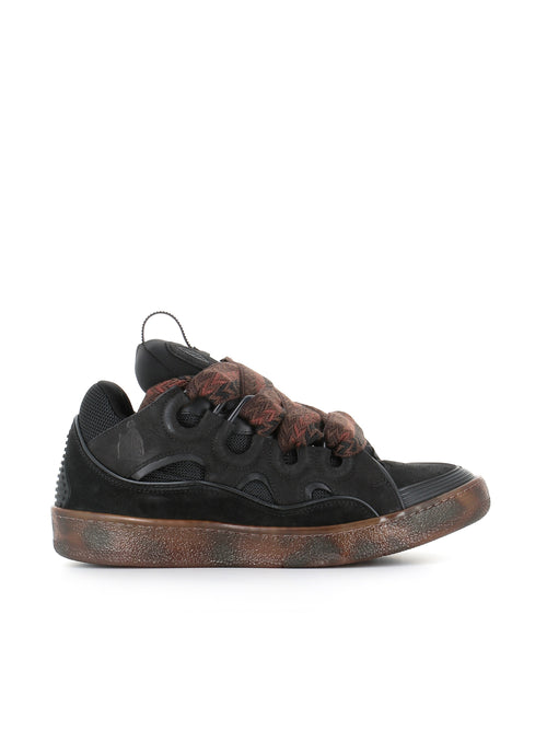 Lanvin Sneaker Curb Nero Uomo