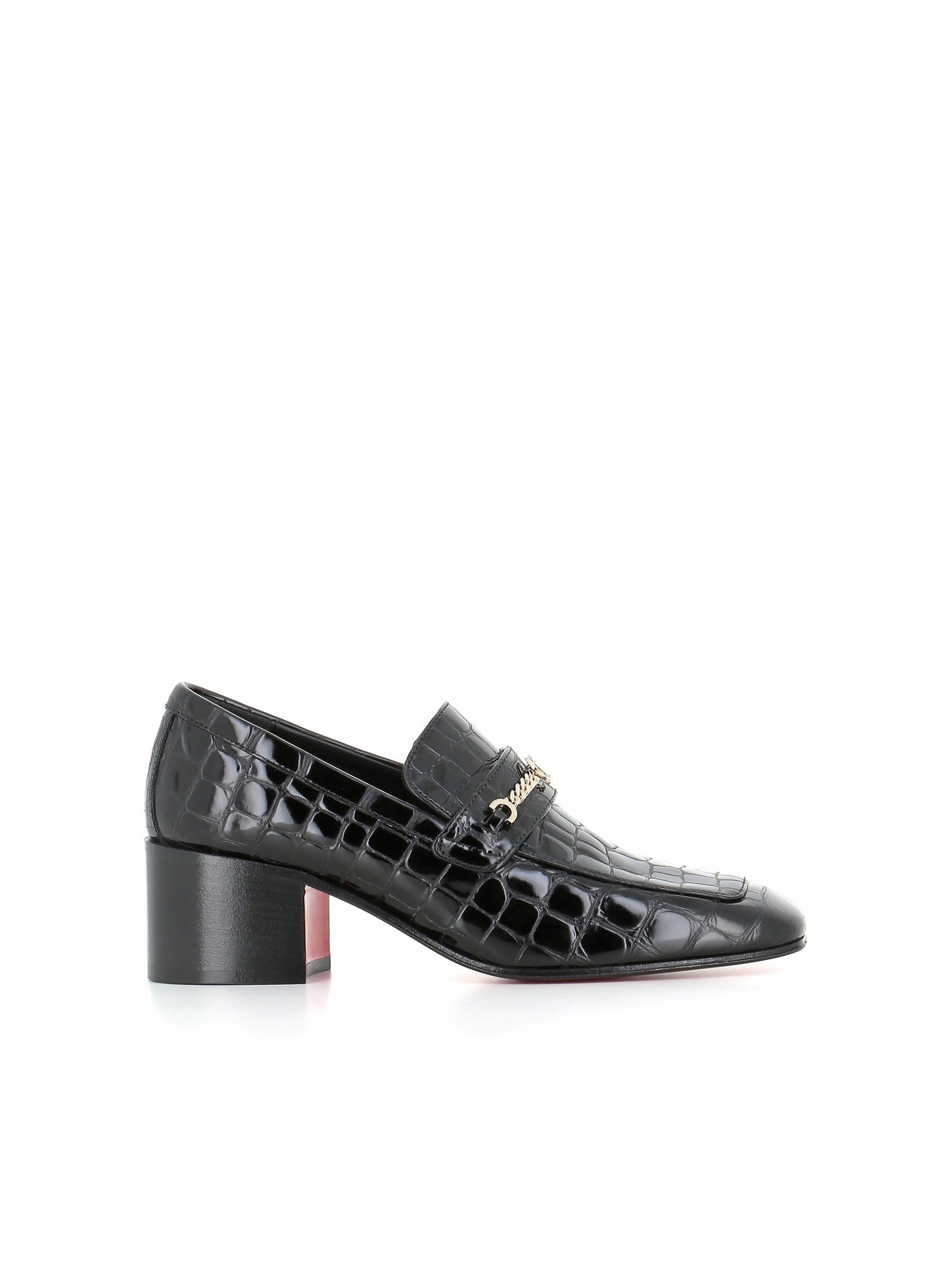  Christian Louboutin Mocassino Mj Moc 50 Nero Donna - 2