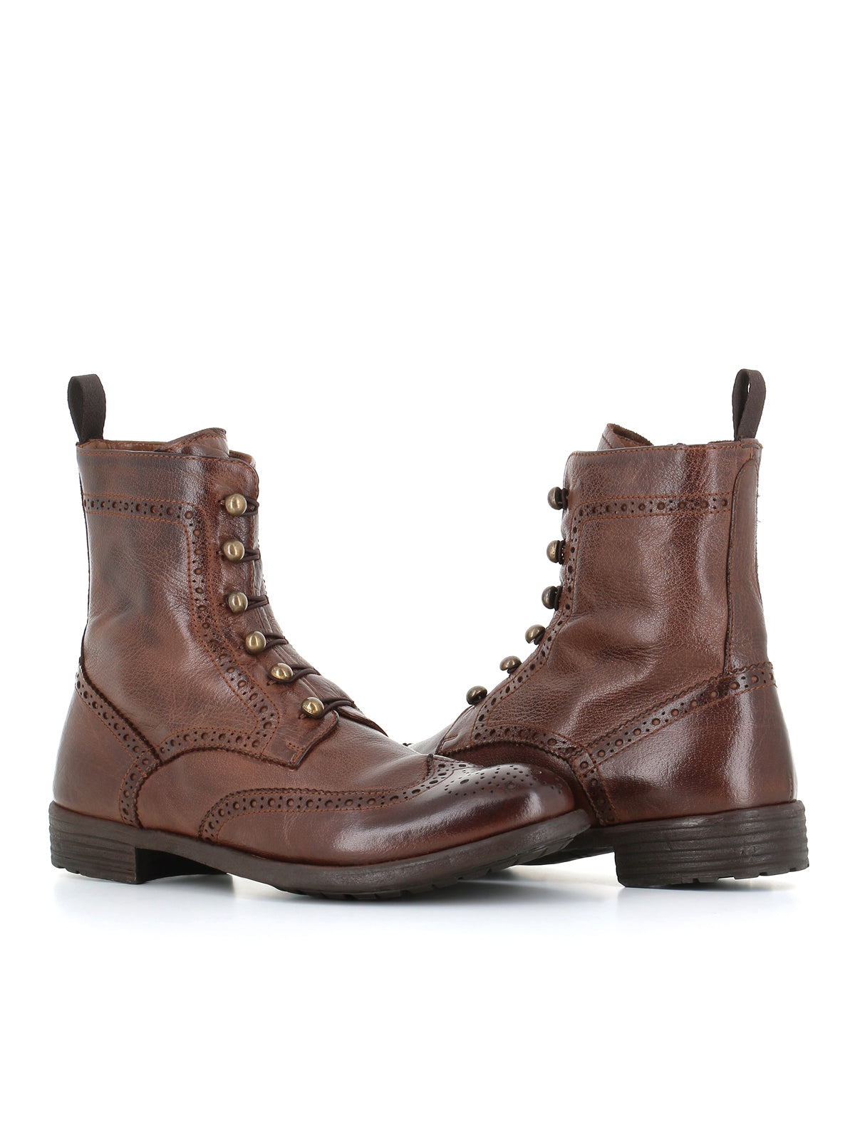  Lace-up Boot Mars/018 Officine Creative Donna Marrone - 1