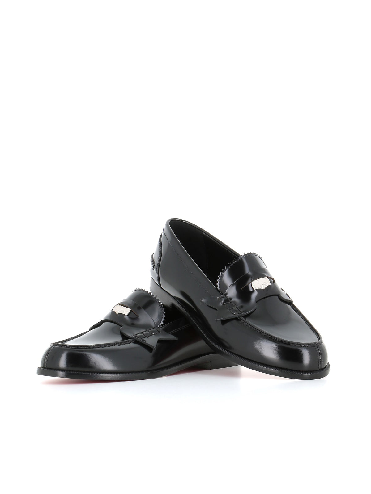  Loafer Penny Christian Louboutin Donna Nero - 1
