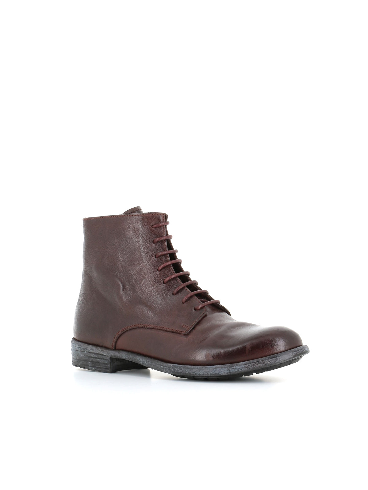  Lace-up Boots Mars/007 Officine Creative Donna Marrone - 3