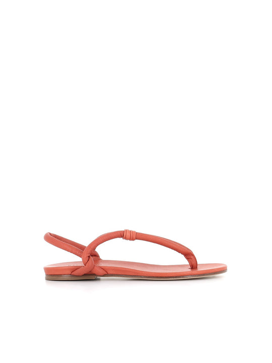 Del Carlo Sandalo 10725 Arancione Donna