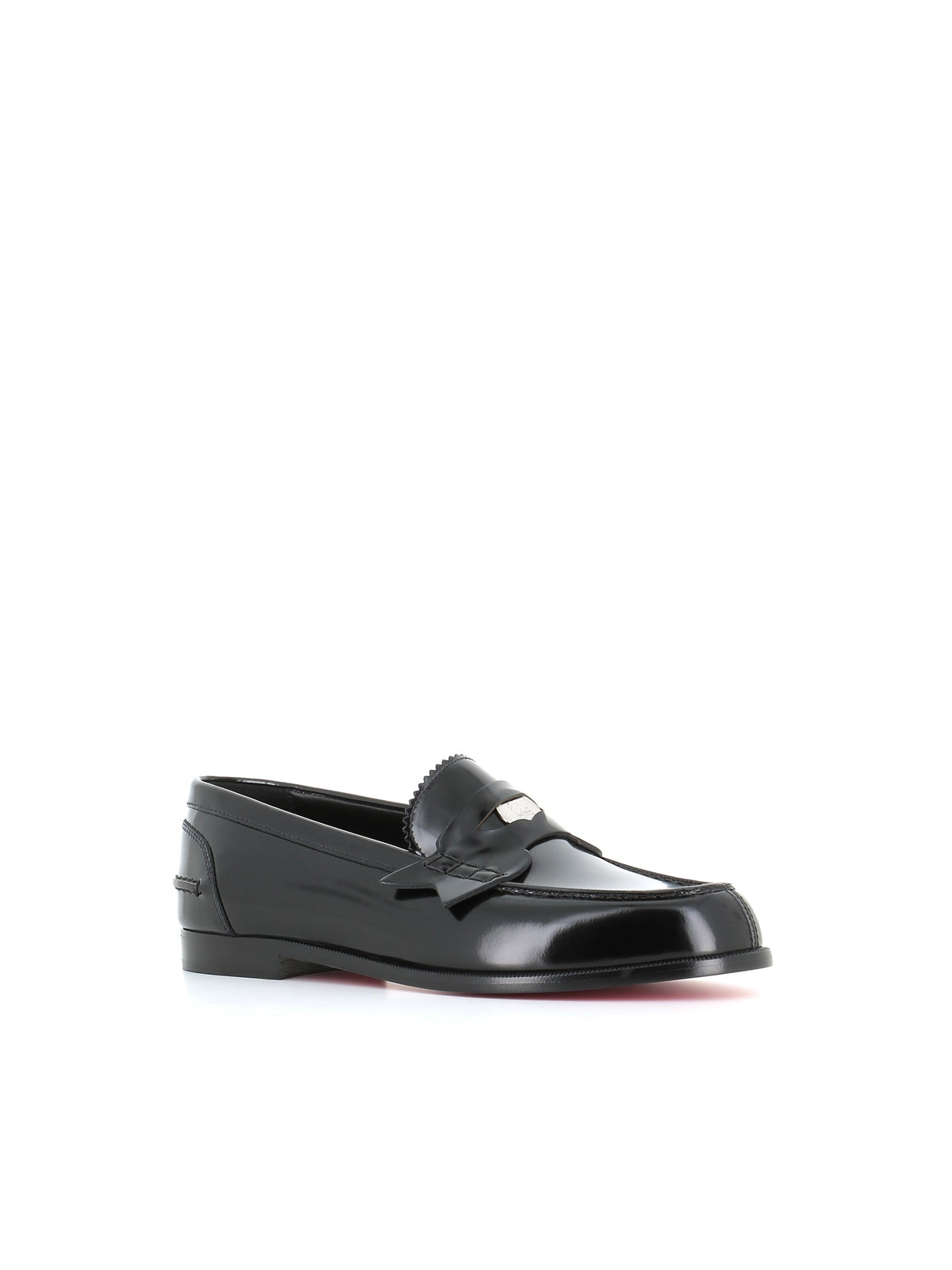 Loafer Penny Christian Louboutin Donna Nero - 3
