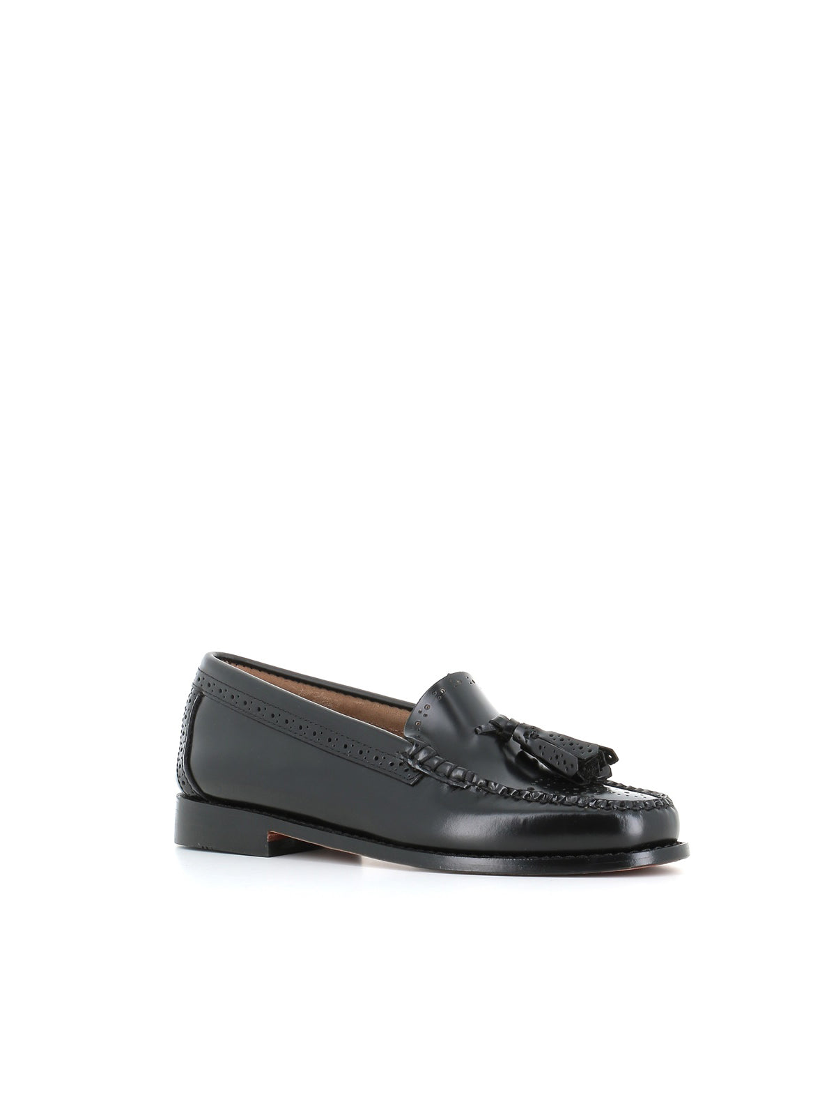  Weejuns By G.h Bass & Co. Mocassino Nappe Estrelle Brogue Nero Donna - 3