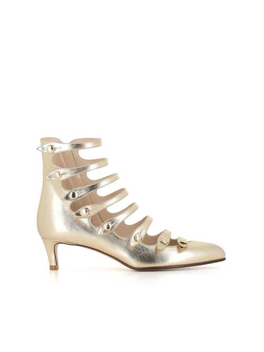 Dove Nuotano Gli Squali Stivaletto Sq3530 Platino Donna