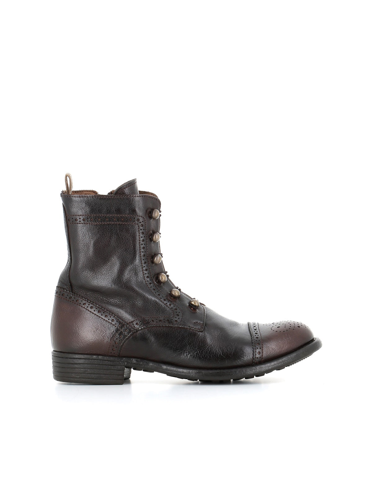  Lace-up Boot Calixte/023 Officine Creative Donna Marrone - 1