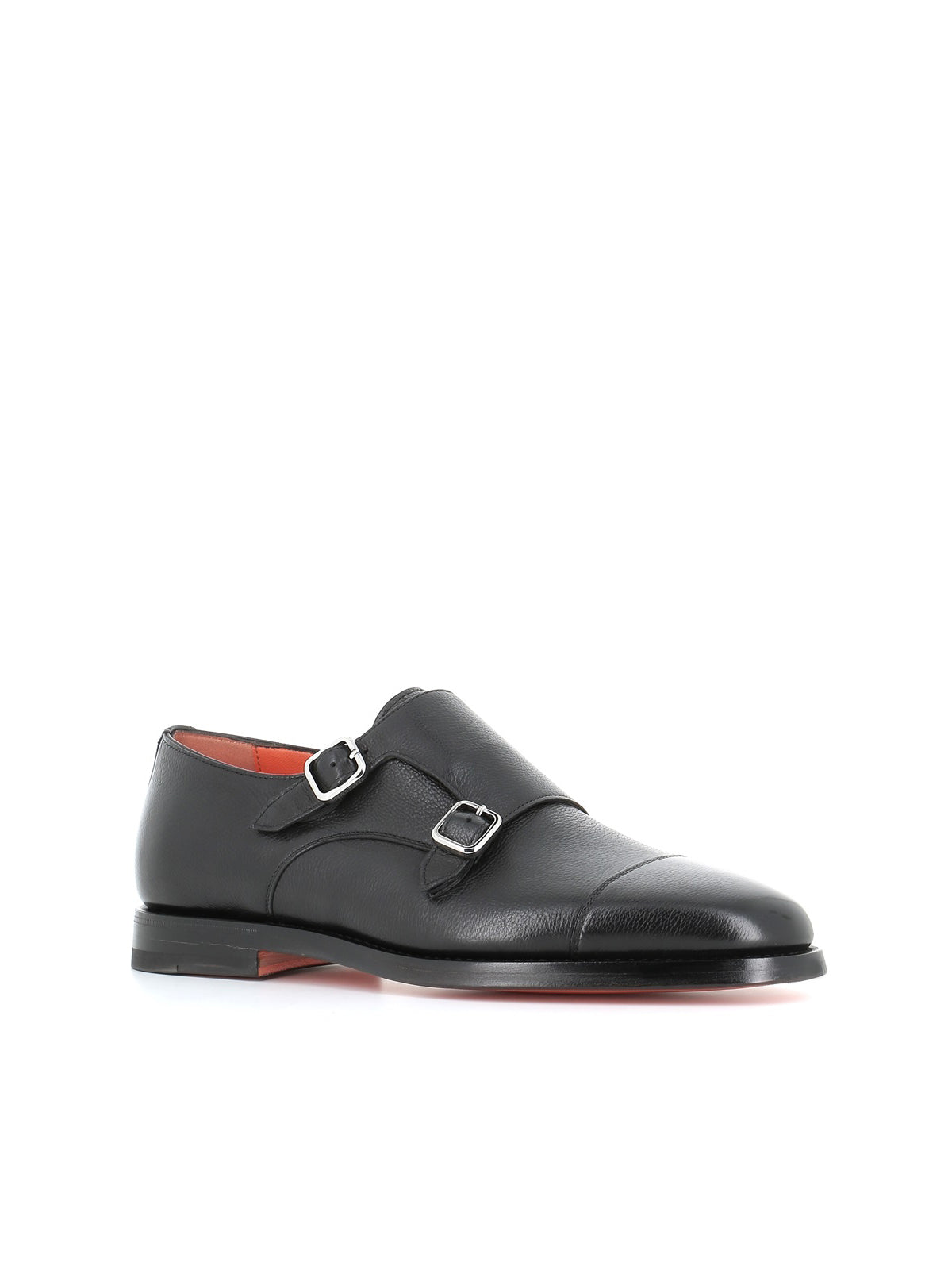  Buckle Gianmarco Santoni Uomo Nero - 3