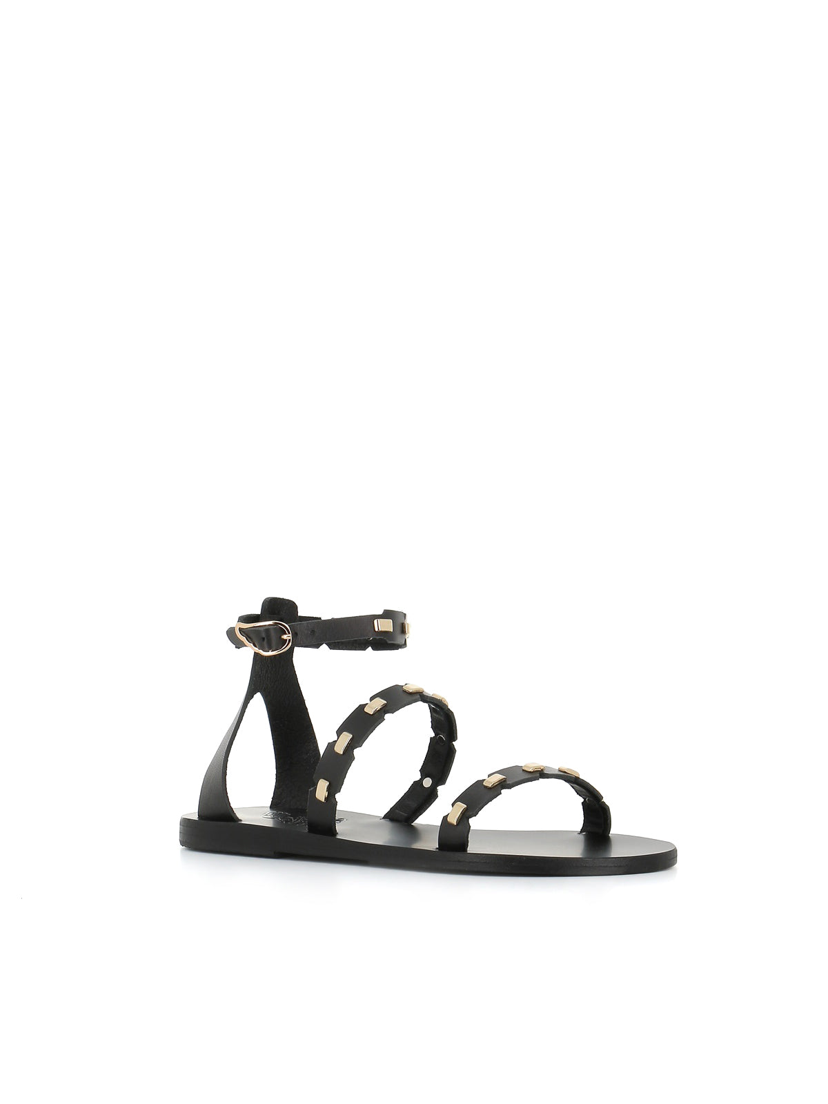  Ancient Greek Sandals Sandalo Coco Nero Donna - 3