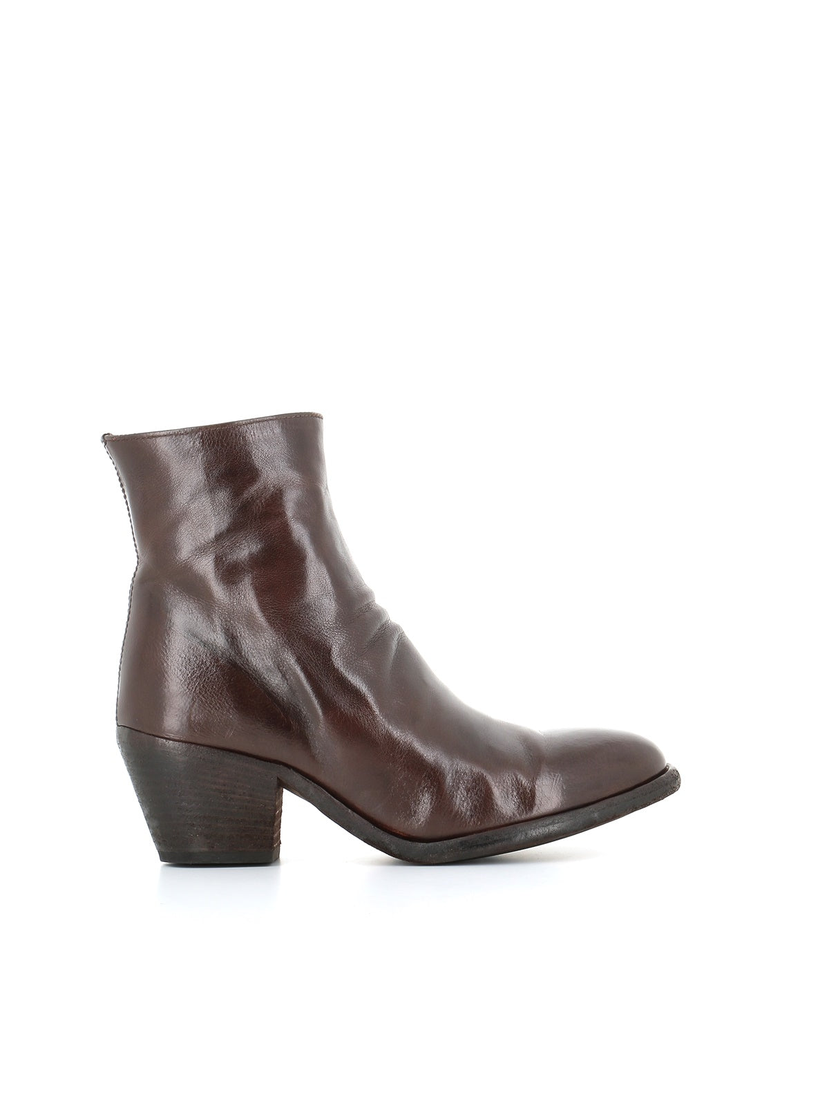  Ankle Boot Sherry/003 Officine Creative Donna Marrone - 1
